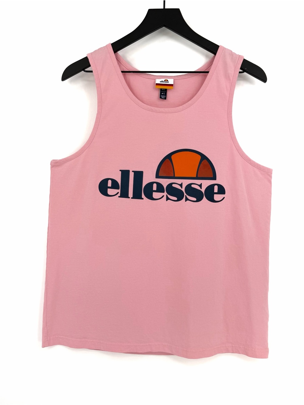 ELLESSE Frattini Mens Tank Top Pink L